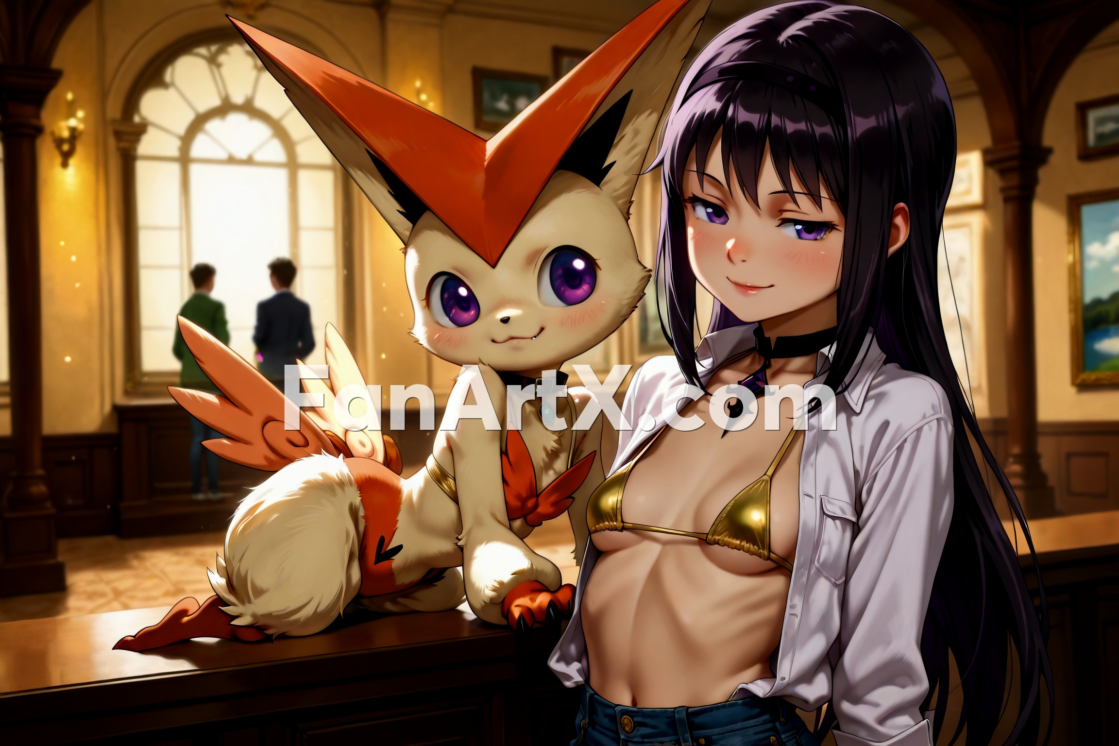 Akemi Homura Puella Magi Madoka Magica Fanart 9026512